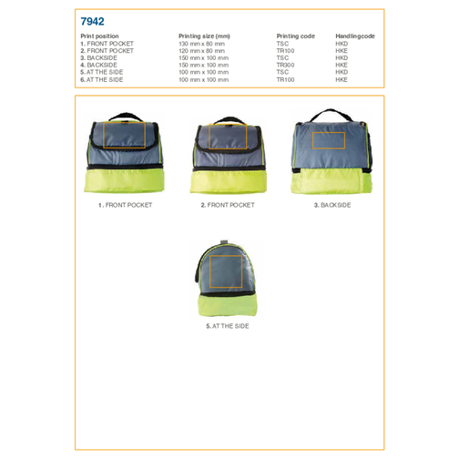 Sac isotherme en polyester Jackson, Image 3