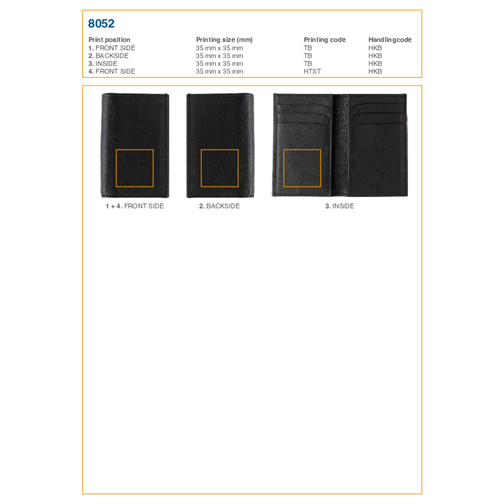Porte-carte de crédit RFID Roy, Image 4