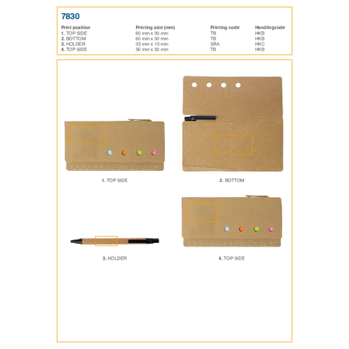 Pochette contenant des marque-pages Riva, Image 6