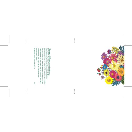 Pflanzsticks Blumenfreude , bunt, Papier, Samen, 4,80cm x 5,50cm (Länge x Breite), Bild 3