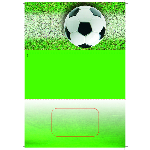 Mini-Arena Karte , grün, Papier, Substrat, Samen, 21,00cm x 1,00cm x 10,70cm (Länge x Höhe x Breite), Bild 2