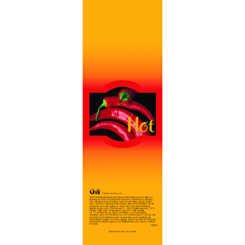Tontöpfchen Chili , braun, Ton, Kokosfaser, Folie, Samen, Papier, 6,00cm x 4,00cm x 5,00cm (Länge x Höhe x Breite), Bild 2