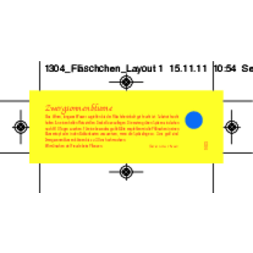 Mini-Glasshouse Zwergsonnenblume , gelb, Glas, Granulat, Samen, Kunststoff, Papier, Bast, 4,50cm (Höhe), Bild 2