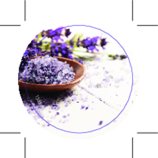 Lavendel Wellness-Glas , lila, Glas, Metall, Papier, Stoff, Seife, Wachs, Polycarbonat, Gummi, 9,50cm (Höhe), Bild 2