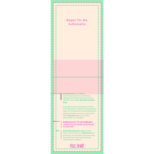 Naschbeutel Schneemann Bastelset , Folientüte mit Kartonagenreiterr, 3,50cm x 14,50cm x 5,50cm (Länge x Höhe x Breite), Bild 4