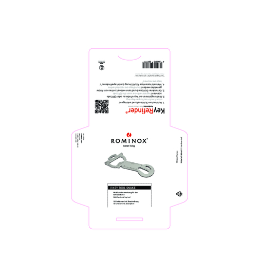 Set de cadeaux / articles cadeaux : ROMINOX® Key Tool Snake (18 functions) emballage à motif Danke, Image 19