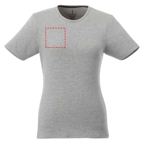 Balfour short sleeve women s organic t-shirt, Obraz 15