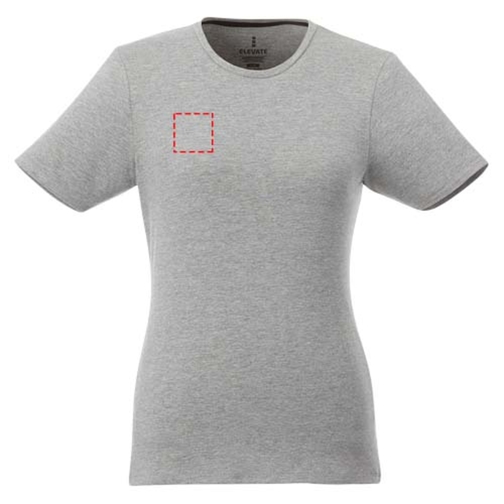 Balfour short sleeve women s organic t-shirt, Obraz 10