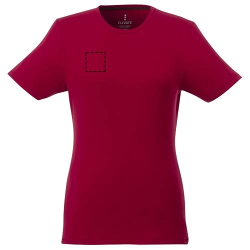 Balfour short sleeve women s organic t-shirt, Obraz 11
