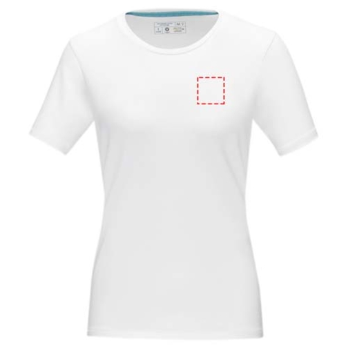 Balfour short sleeve women s organic t-shirt, Obraz 9