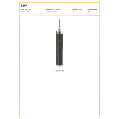 2-in1 LED-Taschenlampe Aus ABS Zola , silber, ABS, Plastik, Metall, Stahl, , Bild 2