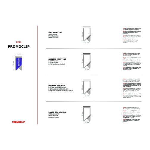 Paperclip Promoclip Standard, Obraz 6