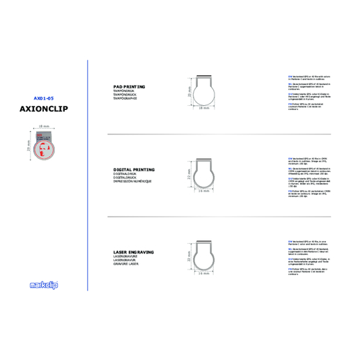 Paperclip Axionclip Premium, Obraz 3