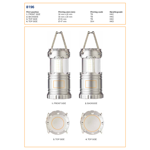 Lampe de camping rétractable, Image 6