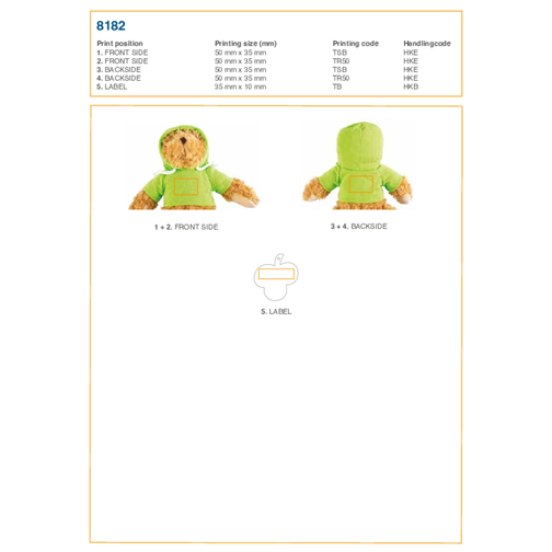 Peluche livré avec un sweet Monty, Image 10