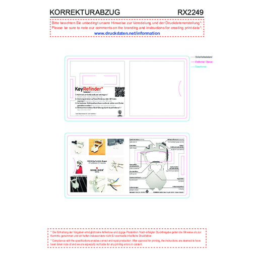 ROMINOX® Key Tool // Little Shopper - 14 Functions (Männchen) , Edelstahl, 5,50cm x 0,20cm x 3,25cm (Länge x Höhe x Breite), Bild 14