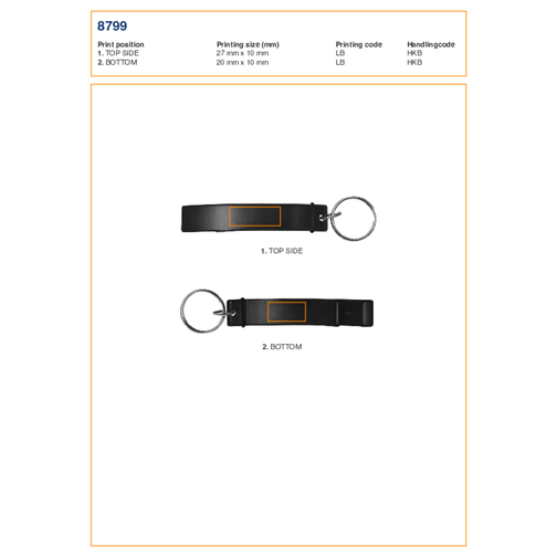 Porte-clés décapsuleur en aluminium., Image 12