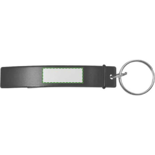 Porte-clés en aluminium avec décapsuleur Amani, Image 3