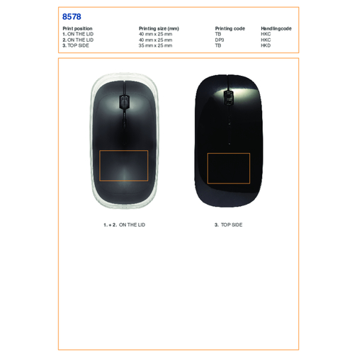 Souris optique sans fil Jodi, Image 2