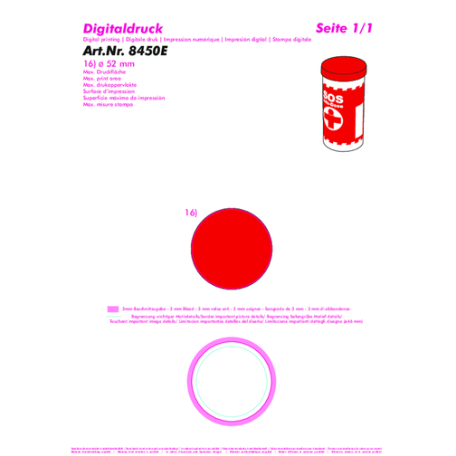 SOS-canette d\'urgence avec informations, Image 4