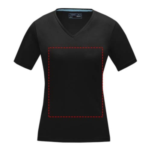 T-shirt Kawartha in tessuto organico a manica corta da donna, Immagine 18