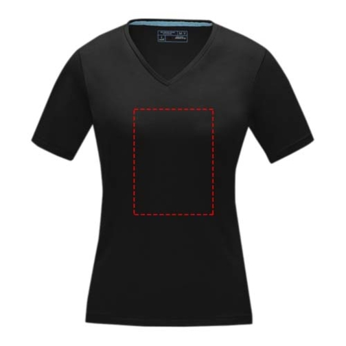 T-shirt Kawartha in tessuto organico a manica corta da donna, Immagine 19