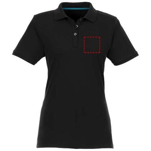 Polo bio recyclé manches courtes femme Beryl, Image 18