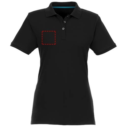 Polo bio recyclé manches courtes femme Beryl, Image 19