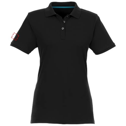Polo bio recyclé manches courtes femme Beryl, Image 15