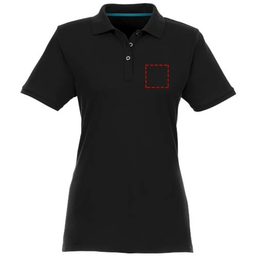 Polo bio recyclé manches courtes femme Beryl, Image 10