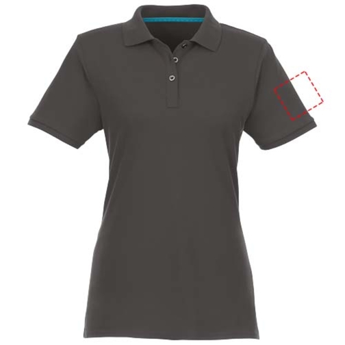 Polo bio recyclé manches courtes femme Beryl, Image 22
