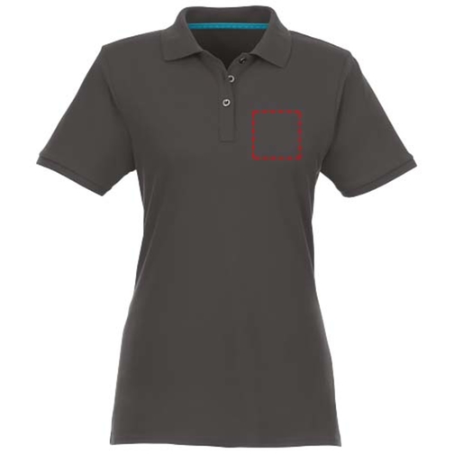 Polo bio recyclé manches courtes femme Beryl, Image 18