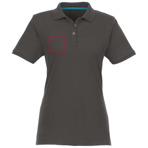 Polo bio recyclé manches courtes femme Beryl, Image 19