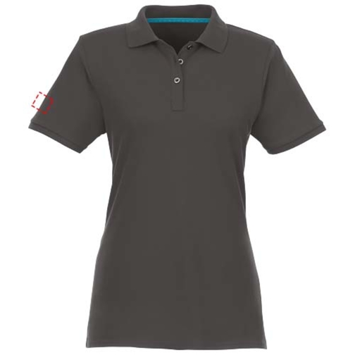Polo bio recyclé manches courtes femme Beryl, Image 15