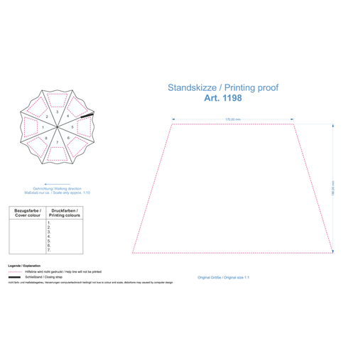 AC Stick Parapluie FARE® Motif, Image 8