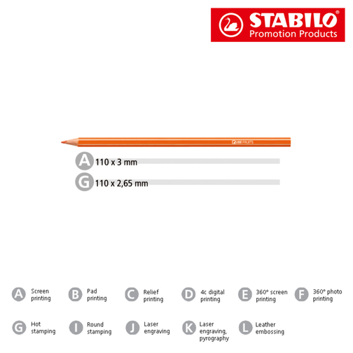 STABILO GREENcolors Farbstift , Stabilo, dunkelbraun, Holz, 17,50cm x 0,70cm x 0,70cm (Länge x Höhe x Breite), Bild 3