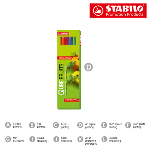 STABILO 1785 Farbstift-Set , Stabilo, Holz, Karton, 17,80cm x 1,00cm x 4,50cm (Länge x Höhe x Breite), Bild 3