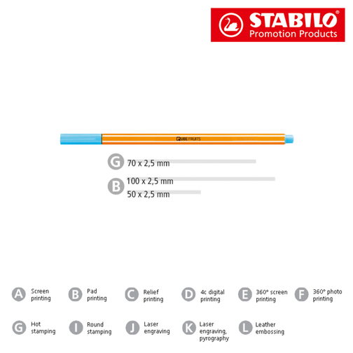 STABILO point 88 pennarello a punta fina, Immagine 4