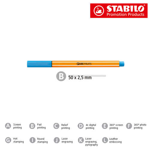 STABILO Point 88 Mini Fineliner , Stabilo, lila, Kunststoff, 11,80cm x 0,80cm x 0,80cm (Länge x Höhe x Breite), Bild 4