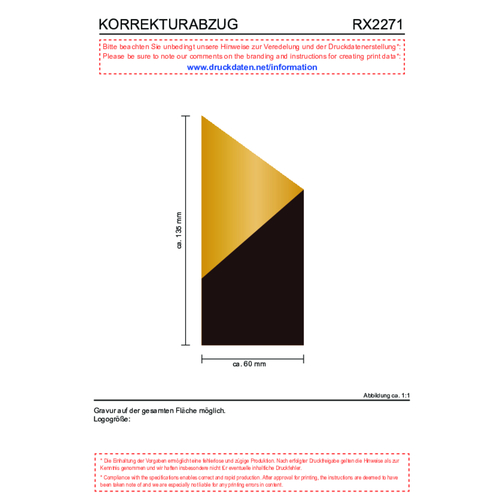 ROMINOX® Teelicht-Set // Waves , Metall - seidenmatt lackiert, Goldfolienauskleidung, 6,20cm x 14,00cm x 6,20cm (Länge x Höhe x Breite), Bild 15