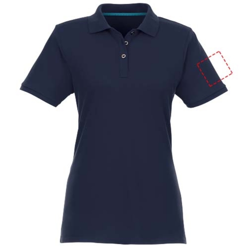 Polo bio recyclé manches courtes femme Beryl, Image 22