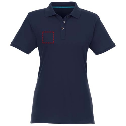 Polo bio recyclé manches courtes femme Beryl, Image 12