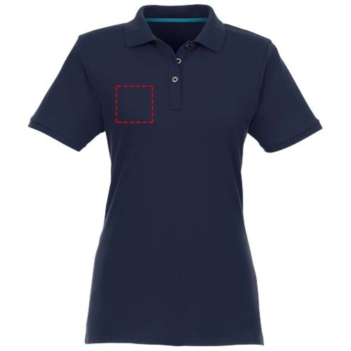 Polo bio recyclé manches courtes femme Beryl, Image 11