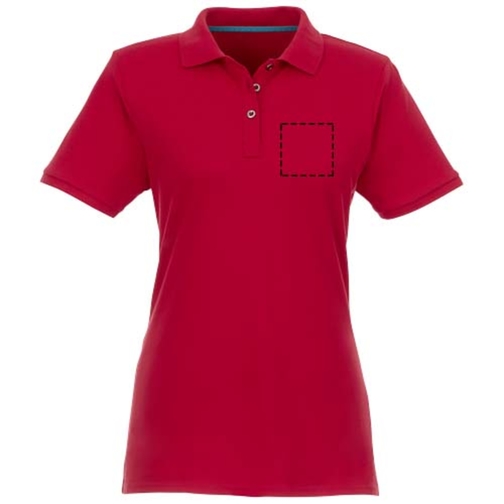 Polo bio recyclé manches courtes femme Beryl, Image 18