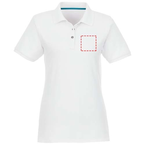 Polo bio recyclé manches courtes femme Beryl, Image 18