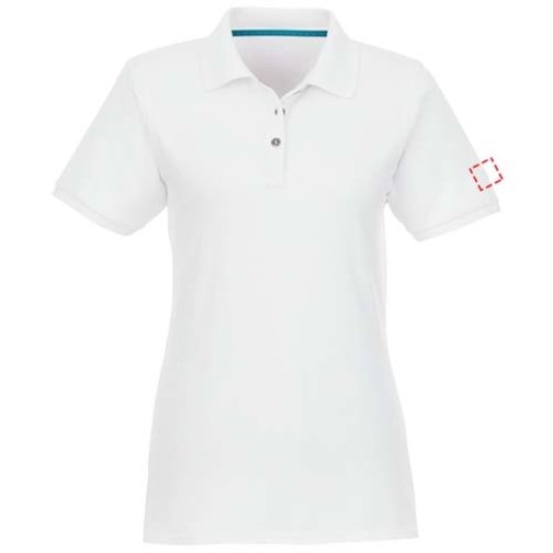 Polo bio recyclé manches courtes femme Beryl, Image 17