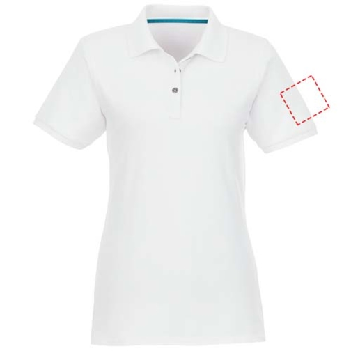 Polo bio recyclé manches courtes femme Beryl, Image 16