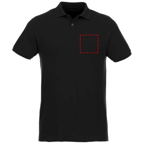 Polo bio recyclé manches courtes homme Beryl, Image 18