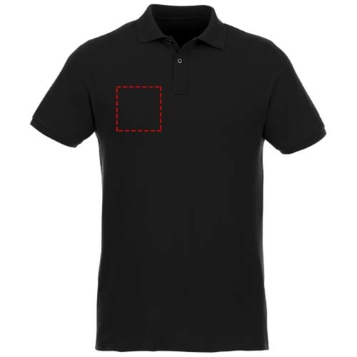 Polo bio recyclé manches courtes homme Beryl, Image 19