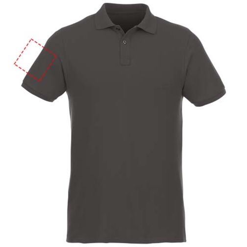 Polo bio recyclé manches courtes homme Beryl, Image 21